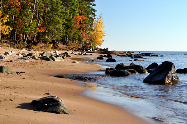 Michigan is surrounded by the 5 Great Lakes.