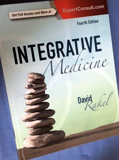 Cover of Integrative Medicine textbook