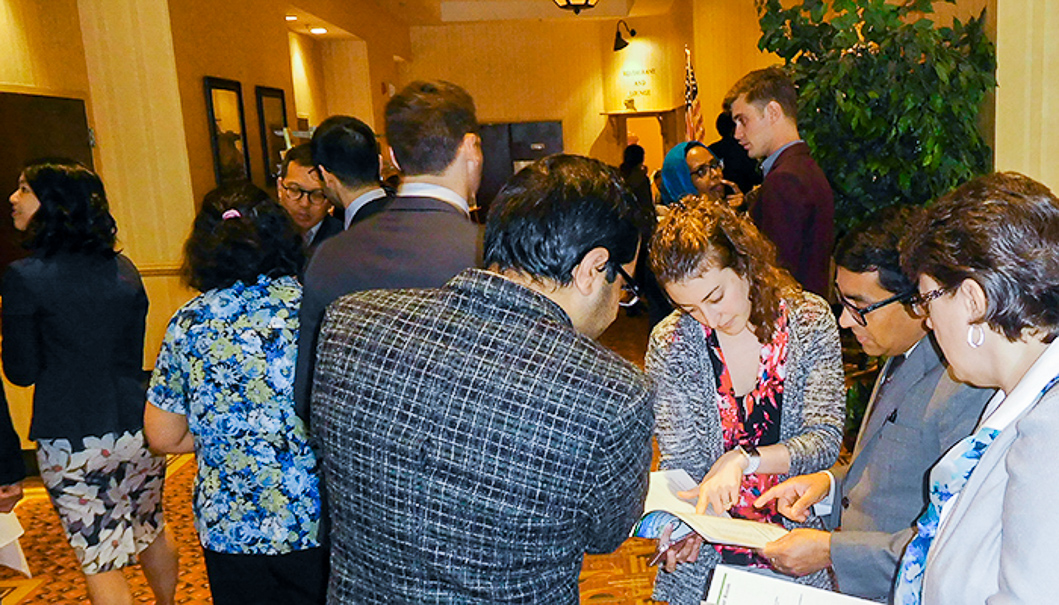 A scene from the 2017 MSU FAME Community Research Forum